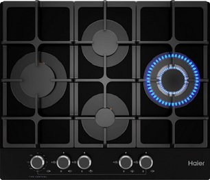 Газовая варочная панель Haier HHX-G64CWMB фото