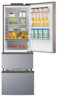 Трехдверный холодильник Кертинг KNFF 61889 X фото 2 Трехдверный холодильник Korting KNFF 61889 X фото 2