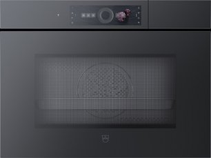 Встраиваемый паровой шкаф Фауцуг CombiSteamer V6000 45M CSM6T-23047 (черное стекло/без ручки) фото Встраиваемый паровой шкаф V-ZUG CombiSteamer V6000 45M CSM6T-23047 (черное стекло/без ручки) фото