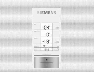 Отдельностоящий холодильник с нижней морозильной камерой SIEMENS KG49NSW2AR фото 3 Отдельностоящий холодильник с нижней морозильной камерой SIEMENS KG49NSW2AR фото 3