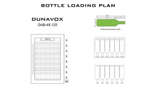 Винный шкаф Dunavox DAB-48.125SS фото 4