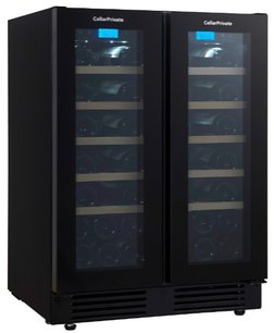 Встраиваемый под столешницу винный шкаф Селлар Приват CP042-2TBH фото 4 Встраиваемый под столешницу винный шкаф CellarPrivate CP042-2TBH фото 4