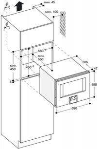 Встраиваемая микроволновая печь Гаггенау BM 454-100 фото 2 Встраиваемая микроволновая печь Gaggenau BM 454-100 фото 2