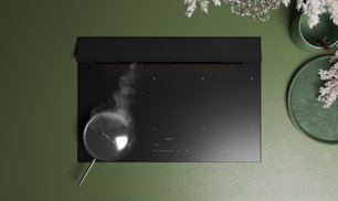 Варочная панель с вытяжкой Falmec BRERA 75 VETRO NERO фото 3