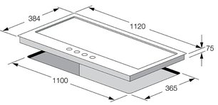 Варочная панель Фулгор Милано CPH 1124 G WK X фото 4 Варочная панель Fulgor Milano CPH 1124 G WK X фото 4