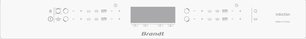 Индукционная варочная панель Brandt BPI164HSW фото 2