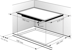 Варочная панель Zigmund Shtain CIS 555.75 BK фото 4