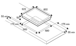 Варочная панель Бертаззони P604LMODX фото 4 Варочная панель Bertazzoni P604LMODX фото 4
