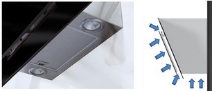 Вытяжка Фабер Cocktail XS BK F55 фото 2 Вытяжка Faber Cocktail XS BK F55 фото 2