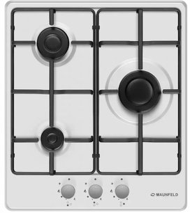 Газовая варочная панель MAUNFELD EGHE.43.3STS-EW фото 2 Газовая варочная панель MAUNFELD EGHE.43.3STS-EW фото 2