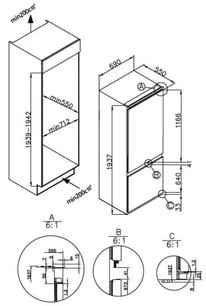 Встраиваемый холодильник Куперсберг RBN 1970 фото 2 Встраиваемый холодильник Kuppersberg RBN 1970 фото 2