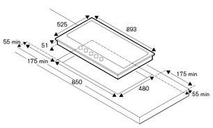 Варочная панель Бертаззони P905CMODGNE фото 4 Варочная панель Bertazzoni P905CMODGNE фото 4