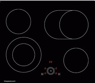 Электрическая варочная панель Куперсбуш KE6330.0SE фото Электрическая варочная панель Kuppersbusch KE6330.0SE фото