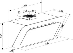 Наклонная вытяжка Брандт BHV1974IB фото 4 Наклонная вытяжка Brandt BHV1974IB фото 4