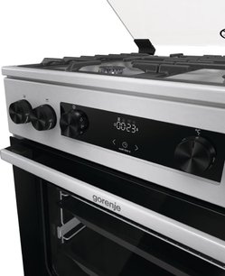 Комбинированная плита Горение GKS6C70XF фото 3 Комбинированная плита Gorenje GKS6C70XF фото 3