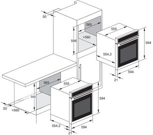 Духовой шкаф Kaiser EH 6341 фото 4
