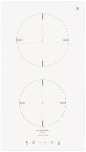 Варочная панель Фулгор Милано CH 302 ID TC WH фото Варочная панель Fulgor Milano CH 302 ID TC WH фото