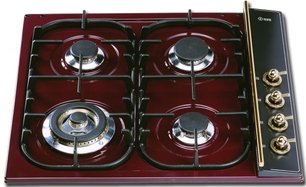 Варочная панель Илве H360CNV Burgundy фото Варочная панель Ilve H360CNV Burgundy фото