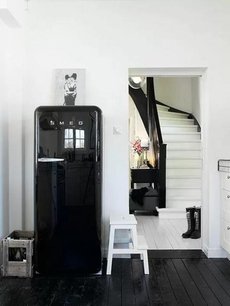 Холодильник Смег CVB20LNE фото 2 Холодильник Smeg CVB20LNE фото 2