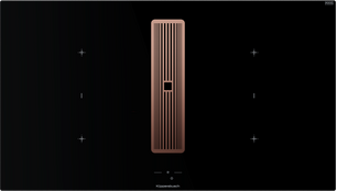 Индукционная варочная поверхность с вытяжкой Kuppersbusch KMI 9850.1 SR-E Copper фото