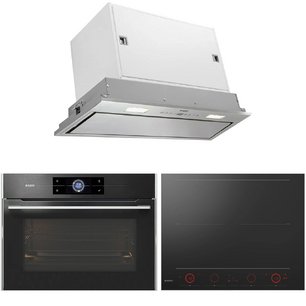 Asko (варочная панель HID654GC + духовой шкаф OCM8478G + вытяжка CC4527S) фото Asko (варочная панель HID654GC + духовой шкаф OCM8478G + вытяжка CC4527S) фото
