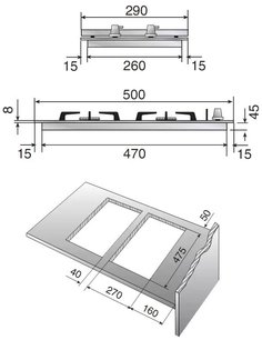 Гриль Ilve H30B/ IX фото 2