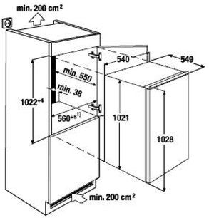 Встраиваемый морозильник Kuppersbusch ITE 1370-2 фото 2