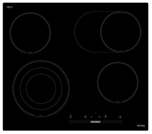 Электрическая варочная панель Кертинг HK 63910 B фото 2 Электрическая варочная панель Korting HK 63910 B фото 2