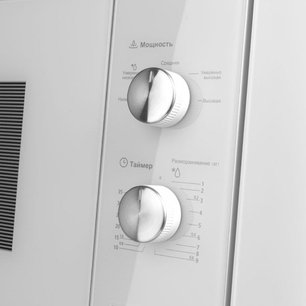 Микроволновая печь встраиваемая MAUNFELD MBMO.20.1PGW фото 4 Микроволновая печь встраиваемая MAUNFELD MBMO.20.1PGW фото 4