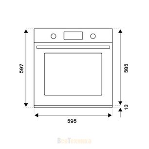 Духовой шкаф Бертаззони F605HEREKAC фото 4 Духовой шкаф Bertazzoni F605HEREKAC фото 4