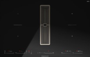 Варочная панель с вытяжкой Kuppersbusch KMI 8590.0 SR Silver Chrome фото