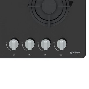 Газовая варочная панель на закаленном стекле Горение GTW64B фото 3 Газовая варочная панель на закаленном стекле Gorenje GTW64B фото 3