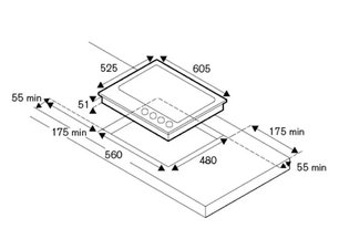 Варочная панель Бертаззони P604LMODGNE фото 4 Варочная панель Bertazzoni P604LMODGNE фото 4