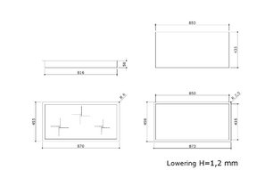 Индукционная варочная панель Баразза 1PLB3IDN рамка под сталь фото 2 Индукционная варочная панель Barazza 1PLB3IDN рамка под сталь фото 2