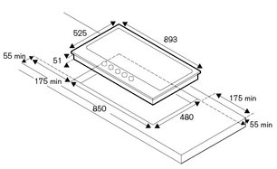 Варочная панель Бертаззони P905LMODGNE фото 4 Варочная панель Bertazzoni P905LMODGNE фото 4