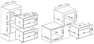 Микроволновая печь Смег SF4102MN фото 4 Микроволновая печь Smeg SF4102MN фото 4