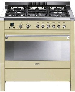 Варочный центр Смег CS19P-6 фото Варочный центр Smeg CS19P-6 фото