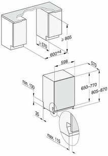 Встраиваемая посудомоечная машина Миле G 7590 SCVi новая с витрины фото 4 Встраиваемая посудомоечная машина Miele G 7590 SCVi новая с витрины фото 4