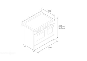Варочный центр Бертаззони HER905IMFEDNET фото 4 Варочный центр Bertazzoni HER905IMFEDNET фото 4