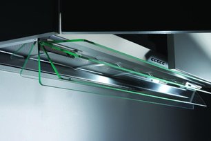 Вытяжка Фалмек Virgola Plus 60 (600) ECP фото 3 Вытяжка Falmec Virgola Plus 60 (600) ECP фото 3