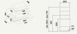 Встраиваемая вытяжка FALMEC E.ION GRUPPO INCASSO 70 (450) фото 2 Встраиваемая вытяжка FALMEC E.ION GRUPPO INCASSO 70 (450) фото 2