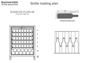 Встраиваемый винный шкаф Дунавокс DAUF-46.138C фото Встраиваемый винный шкаф Dunavox DAUF-46.138C фото