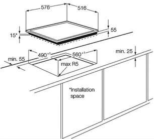 Варочная панель AEG HK654200XB фото 2