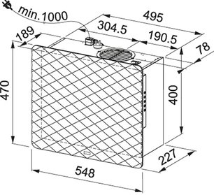 Вытяжка Франке IMPRESS 603 GE фото 2 Вытяжка Franke IMPRESS 603 GE фото 2