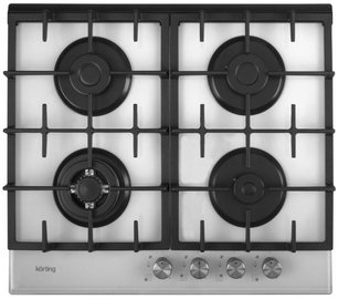 Газовая стеклянная варочная панель Korting HGG 635 CTW фото
