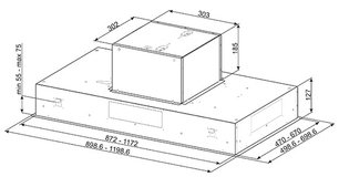 Вытяжка Смег KSEG90XE фото 3 Вытяжка Smeg KSEG90XE фото 3