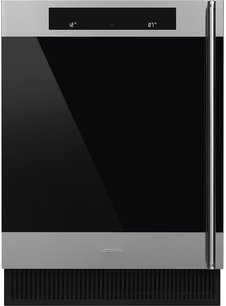 Холодильный шкаф для вина Смег CVI338XS1 фото Холодильный шкаф для вина Smeg CVI338XS1 фото