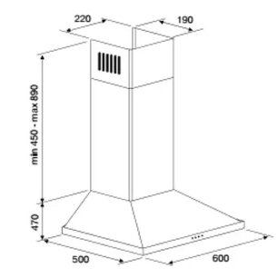 Вытяжка Куперсберг F 601 W фото 2 Вытяжка Kuppersberg F 601 W фото 2