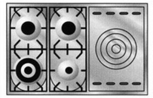 Варочный центр Рестарт ELG 041 g фото 3 Варочный центр Restart ELG 041 g фото 3