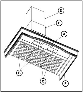 Вытяжка Teka Nubero 60 HP WHITE CREAM фото 3